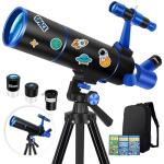 Hawkko 80mm Portable Telescope for Beginners