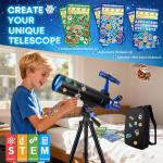 Hawkko 80mm Portable Telescope for Beginners