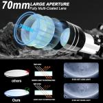 70mm Refractor Telescope for Beginners with Tripod