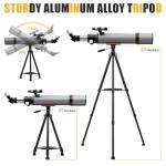 High-Powered Telescope for Moon and Star Gazing