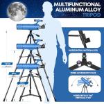 Dianfan High-Power 90mm Travel Telescope for Beginners