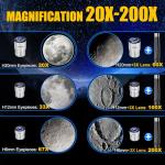 70mm Refractor Telescope for Beginners and Kids