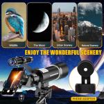 70mm Refractor Telescope for Beginners and Kids