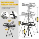 70mm Refractor Telescope for Beginners and Kids