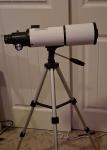 HEXEUM 80mm Refractor Telescope with Tripod and Accessories