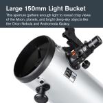 Celestron StarSense Explorer 150AZ Dobsonian Telescope