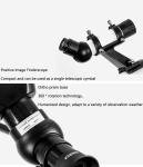 500x80 Multi-Coated Refractor Telescope for Beginners