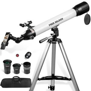 Beginner-Friendly 700mm Refractor Telescope for Astronomy