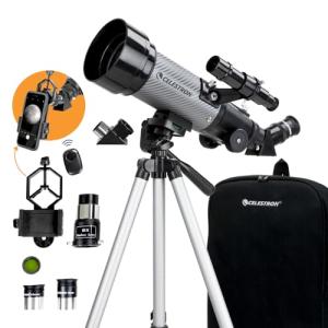 Celestron 70mm Portable Beginner Telescope & Guide