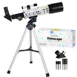 50mm Portable Beginner Refractor Telescope with Tripod