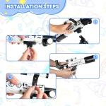 50mm Portable Beginner Refractor Telescope with Tripod