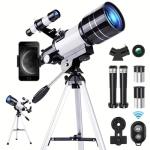 150X High-Powered Portable Telescope for Stargazing