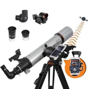 Celestron 102mm Refractor Telescope with StarSense App