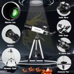 80mm Refractor Telescope for Astrophotography Beginners