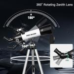 80mm Refractor Telescope for Astrophotography Beginners