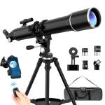 FAMIROSA 90mm Refractor Telescope for Astronomy