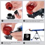 4K Astrophotography Camera for Telescopes - 8MP