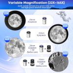 90mm Refractor Telescope with Tripod and Phone Adapter