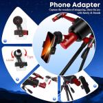 90mm Refractor Telescope with Tripod and Phone Adapter