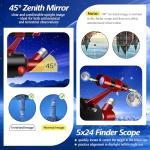 90mm Refractor Telescope with Tripod and Phone Adapter