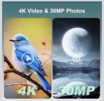 4K Smart Digital Telescope with Dual Screens