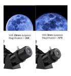 80mm 600mm Refractor Telescope for Astronomy