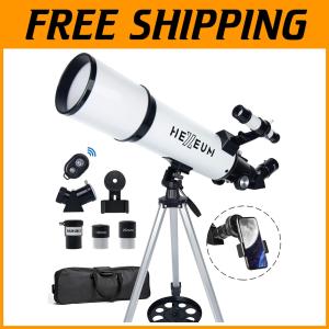 80mm Refracting Telescope with Essential Accessories