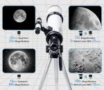 80mm Refracting Telescope with Essential Accessories