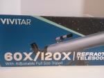 Vivitar TEL-50600 Refractor Telescope with Tripod