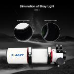 SVBONY SV550 80mm Triplet Refractor Telescope