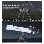 Solomark 80mm Refractor Telescope with EQ Mount