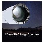 Solomark 80mm Refractor Telescope with EQ Mount