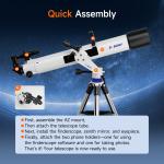 SVBONY 90mm Refractor Telescope for Beginners