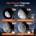 SVBONY SV520 Beginner Telescope Kit with Phone Mount