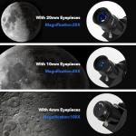 HSL 70mm Refractor Telescope for Beginners