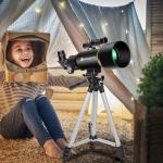 Beginner's 70mm Travel Telescope for Kids and Adults