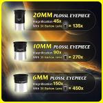 90mm Aperture Telescope with Wireless Remote & Phone Adapter