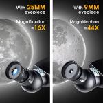 YUANZIMOO 70mm Refractor Telescope with Tripod & Adapter