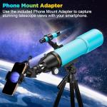 High-Powered 90mm Beginner Telescope for Kids