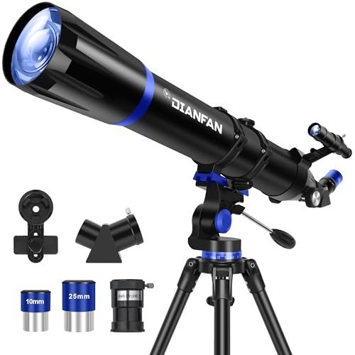 Dianfan Telescope: 90mm Aperture, 800mm, AZ Mount