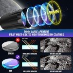 High-Powered 90mm Beginner Telescope with Accessories