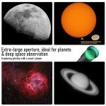 GALAEYES 100mm High-Power Beginner Telescope