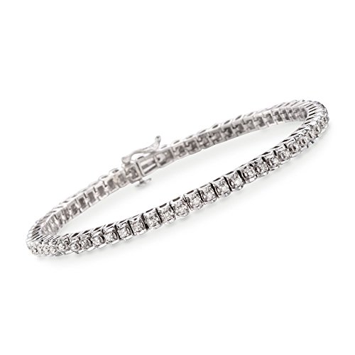 1.15 ct. Diamond Tennis Bracelet in Sterling Silver
