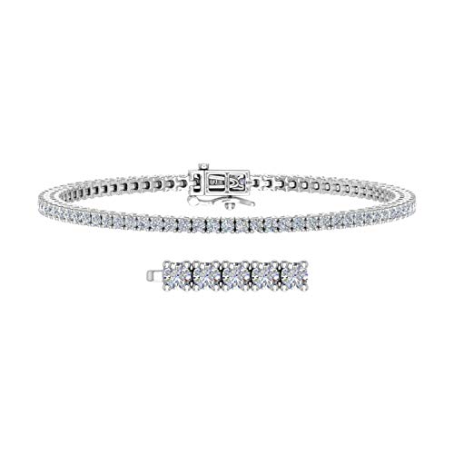 IGI Certified Diamond Tennis Bracelet, 1.75 Carats