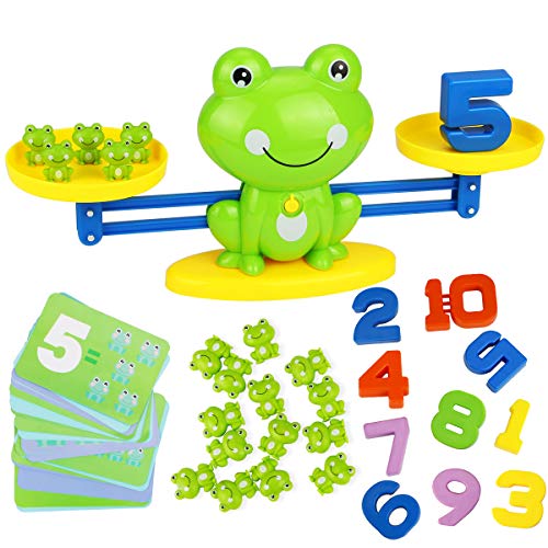 Aitbay Frog Balance Math Game for Preschoolers
