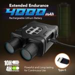 Gthunder HD Night Vision Binoculars with 4X Zoom