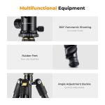 64''/162cm DSLR Tripod with 360 Panorama Ball Head