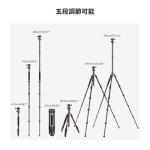 64''/162cm DSLR Tripod with 360 Panorama Ball Head