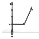 Jusmo Adjustable Overhead Camera Desk Mount