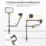 Jusmo Adjustable Overhead Camera Desk Mount